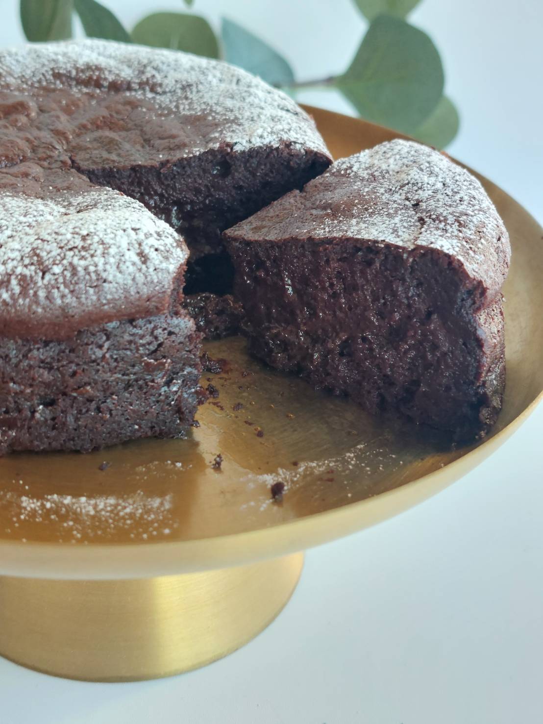 グルテンフリー腸活ガトーショコラ