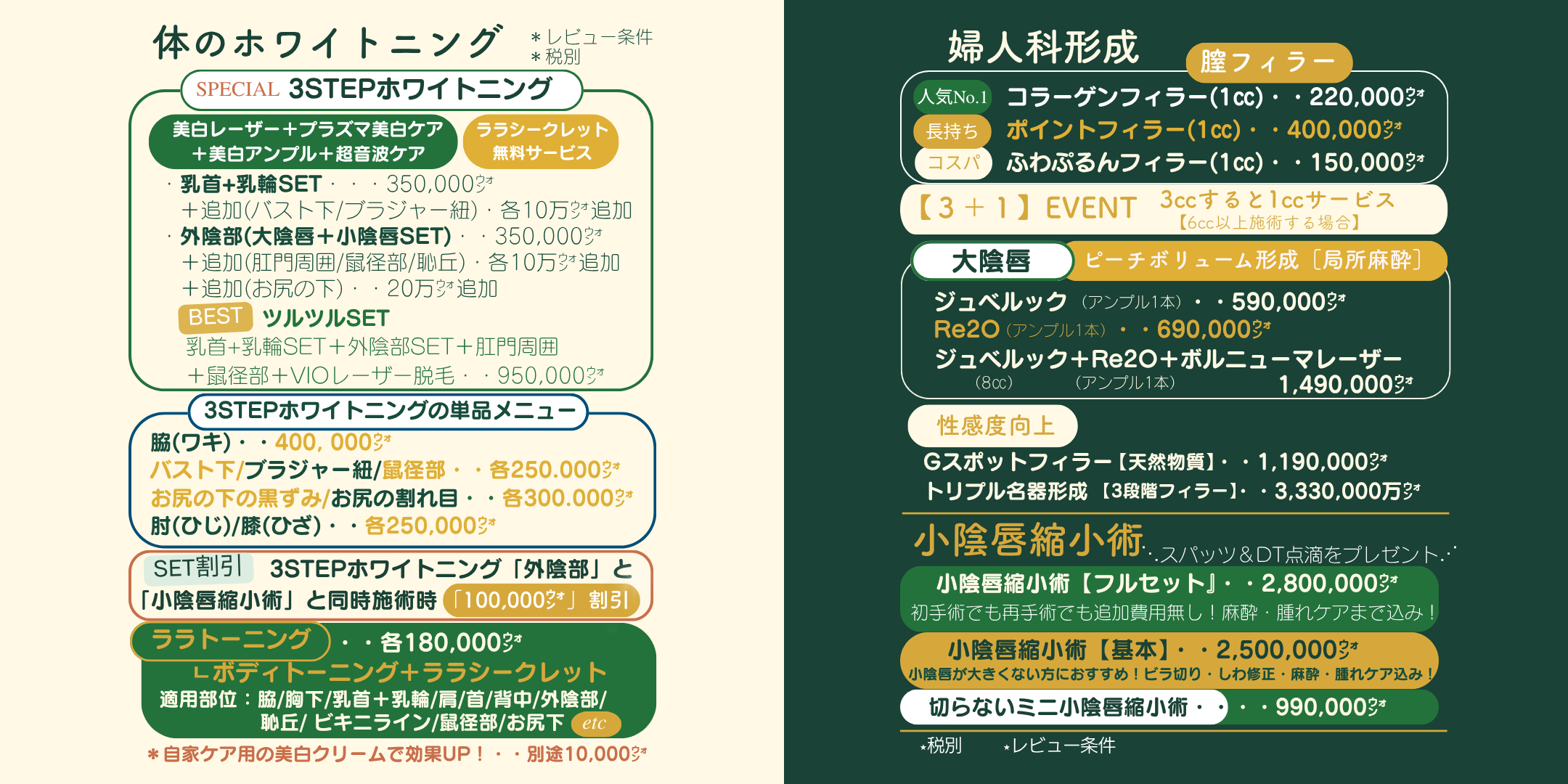 韓国ダウム女性クリニック秋のイベント