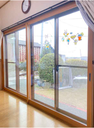 外壁塗装ダブルトーン施工写真