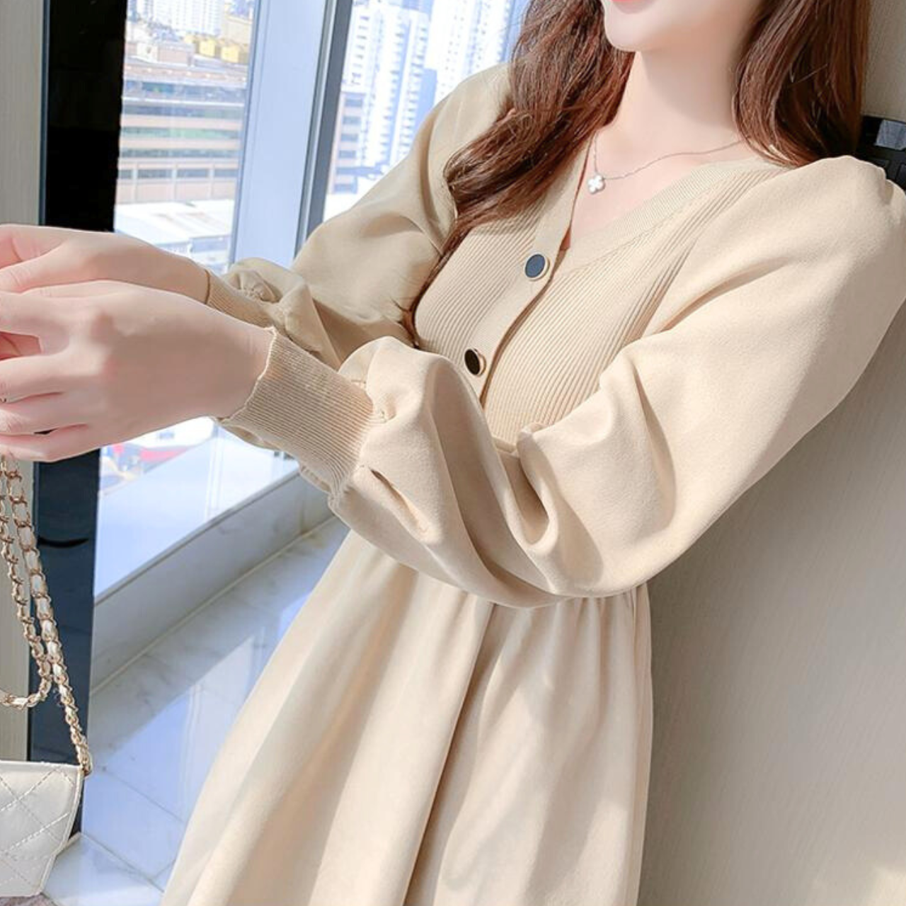 フレンチスリーブワンピースの商品画像