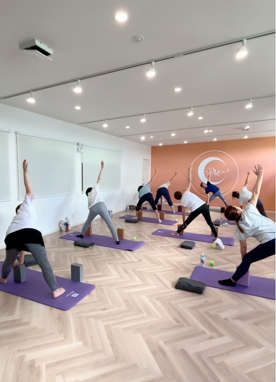 神戸市北区三田市の初心者ピラティス&ヨガ少人数制レッスン.L（ドット