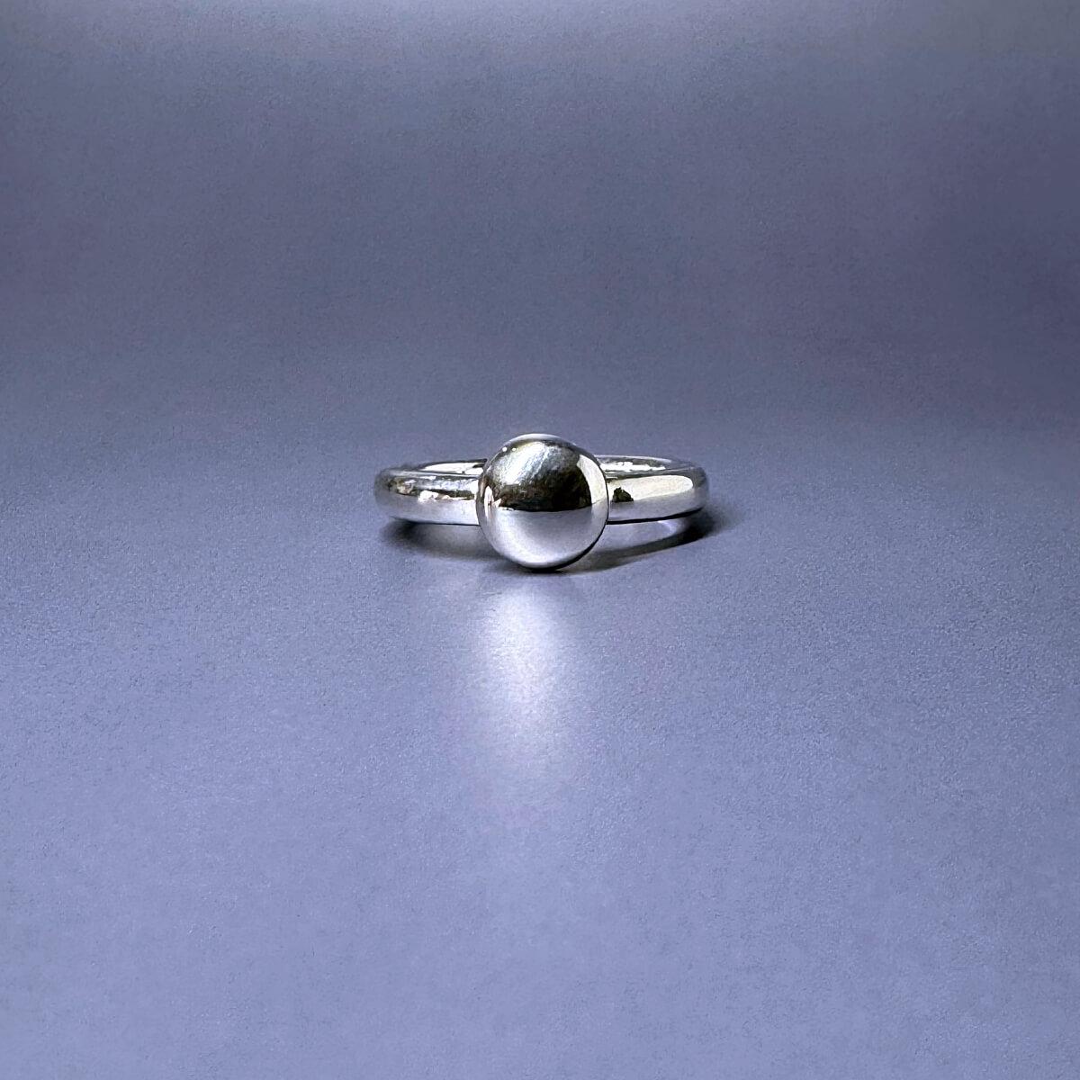 ◯のシンプルリングの商品画像