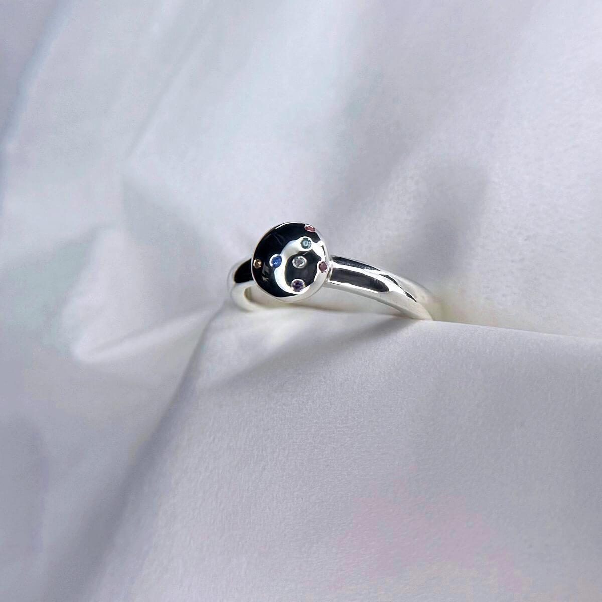 【一点もの、12.5号】◯リングのカラーカスタムの商品画像