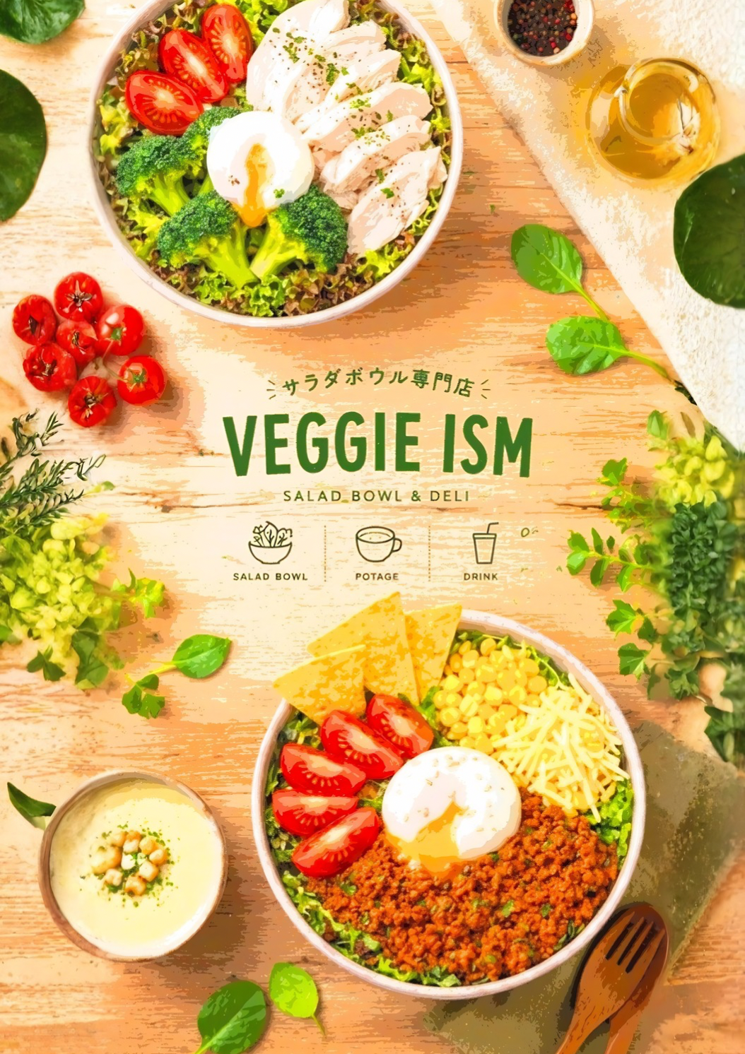 VEGGIE ISM 北浜 | COFFEE & SALAD