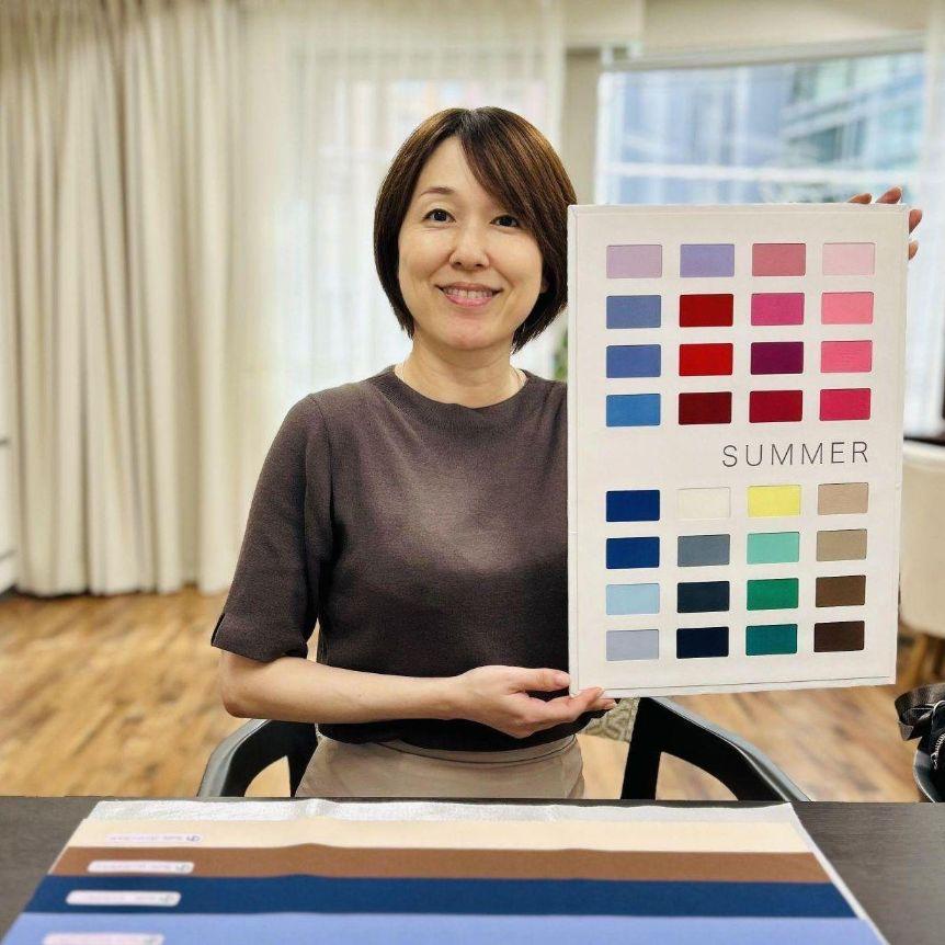 ファッションカラー48タイプ診断結果