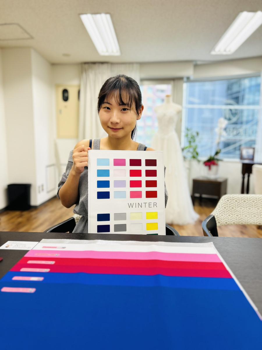 ウエディングコース　骨格＆カラー診断結果画像