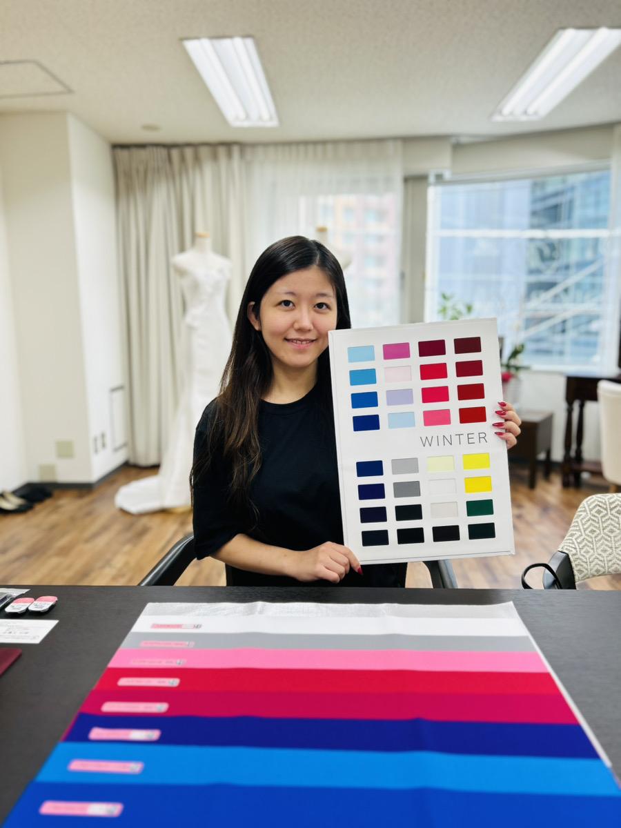 ウエディングコース　骨格＆カラー診断結果画像