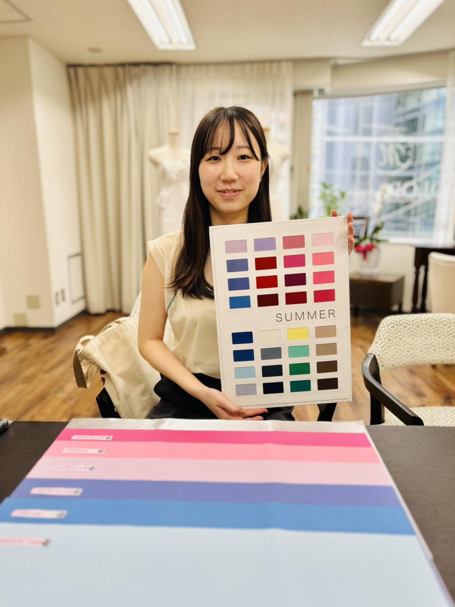 ウエディングコース　骨格＆カラー診断結果画像