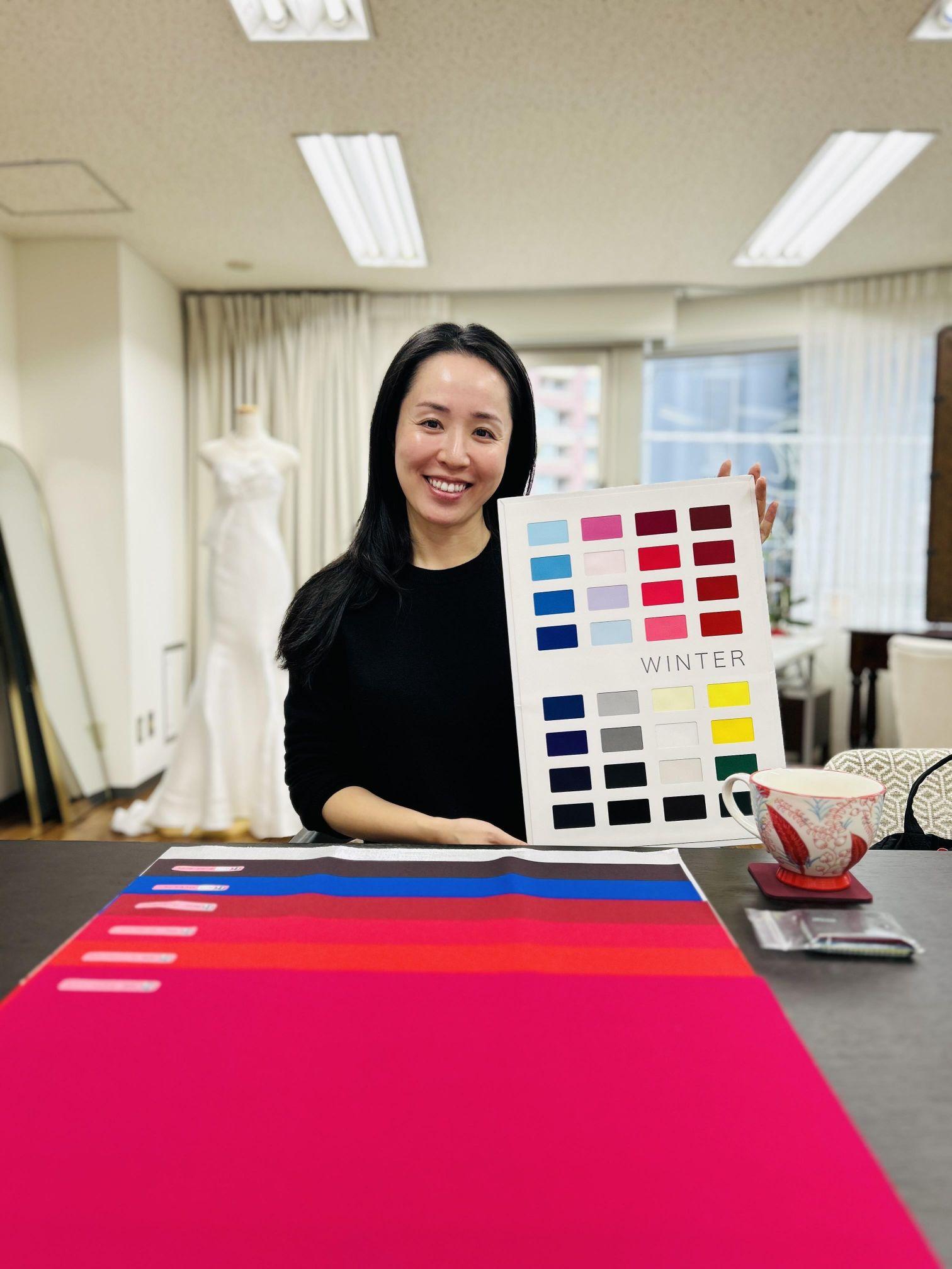 ウエディングコース　骨格＆カラー診断結果画像