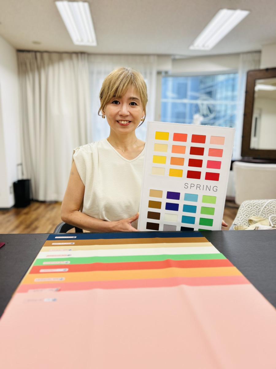 ファッションカラー48タイプ診断結果