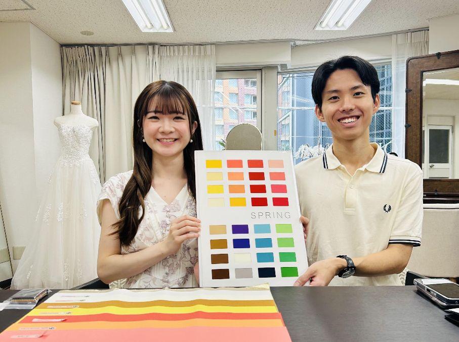 ウエディングコース　骨格＆カラー診断結果画像