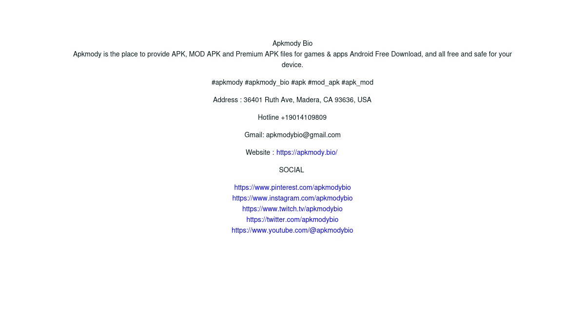 Apkmody Bio