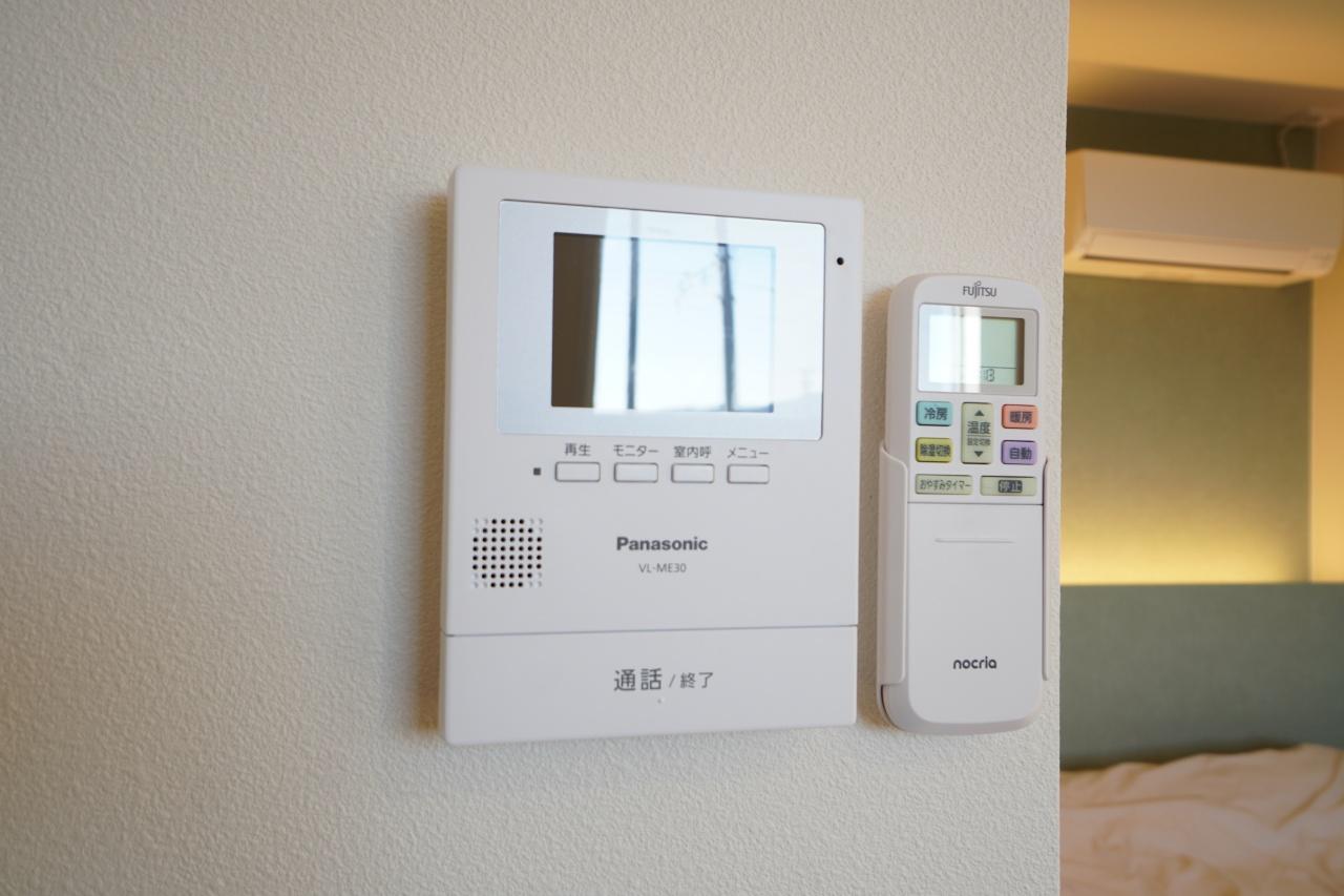 モニター付きインターホン