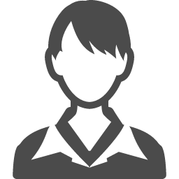 女性　シルエットイラスト