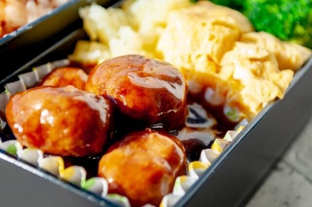肉団子　弁当