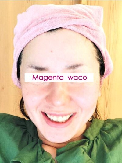 Magenta wacoマジェンタ･ワコ　顔コリほぐし2アフター