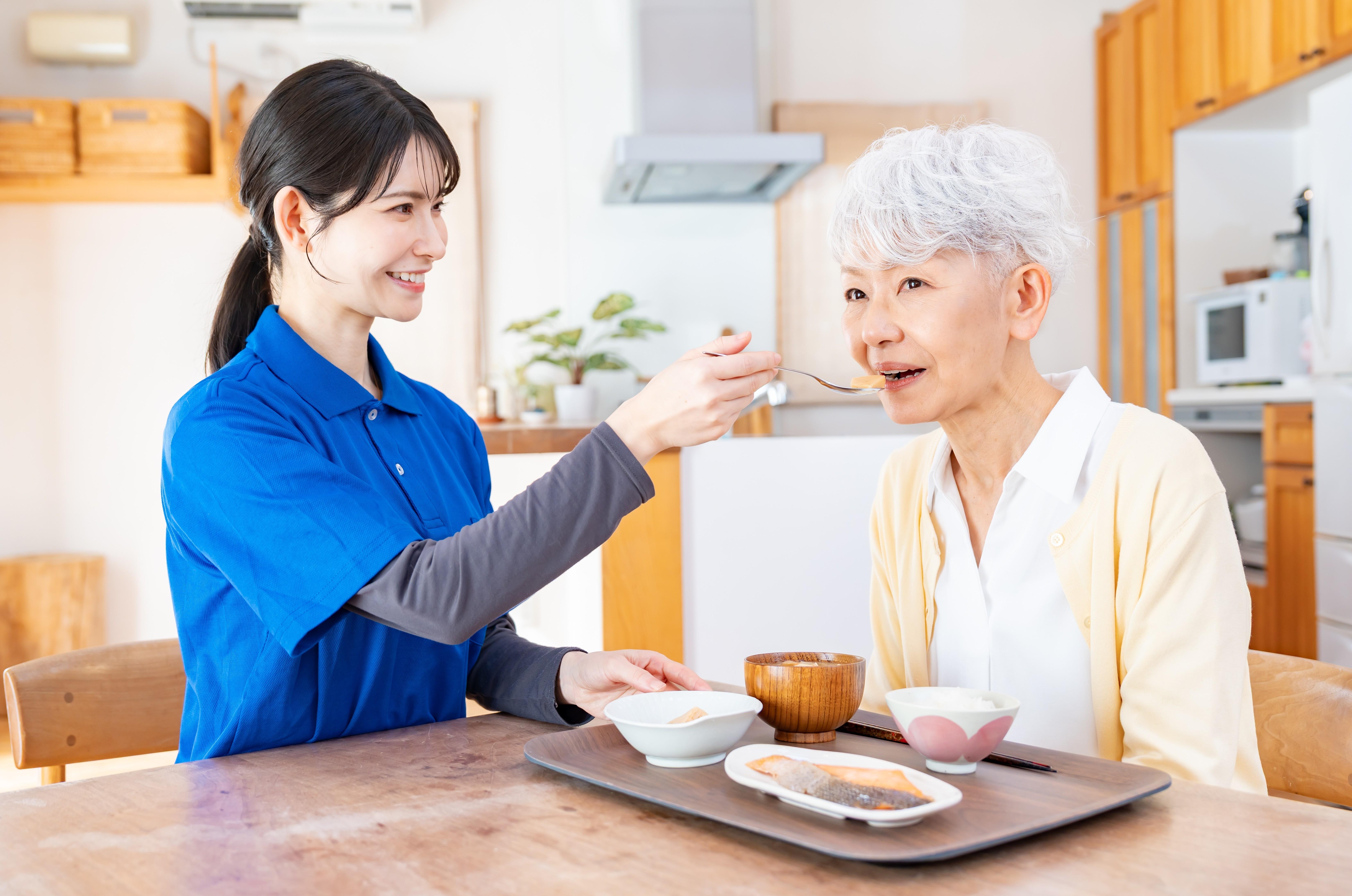 訪問介護、食事介助、東大阪市
