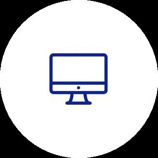 パソコンやタブレットを使用したオンライン相談の実施イメージ