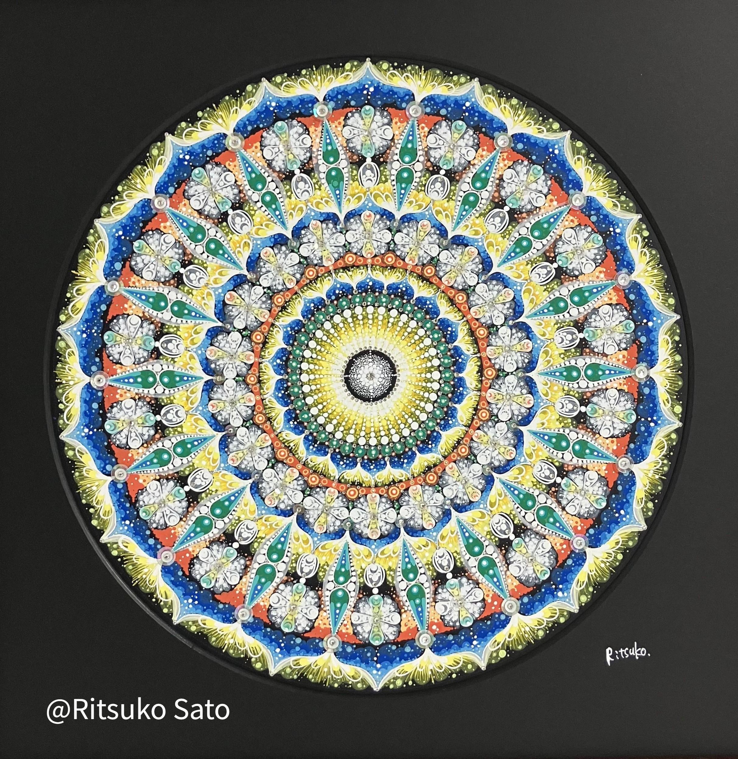 まんだらアーティストさとうりつこ　曼荼羅画像