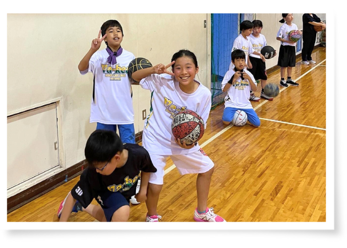 Heart バスケットボールスクールユニフォーム