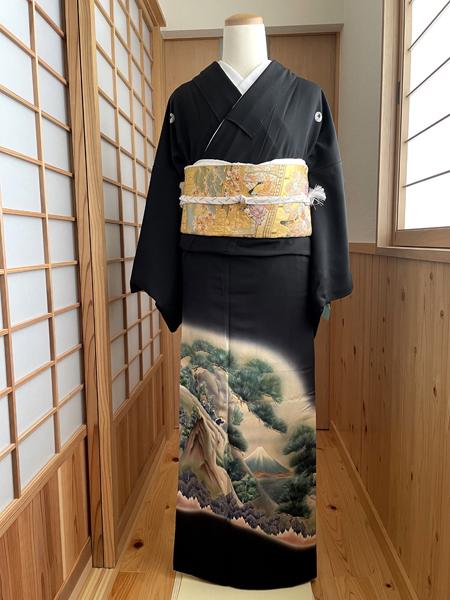 留袖レンタル着物写真チーム紬