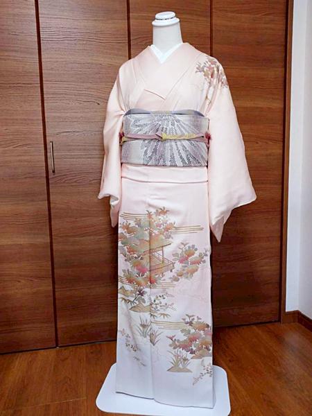 訪問着レンタル着物写真チーム紬