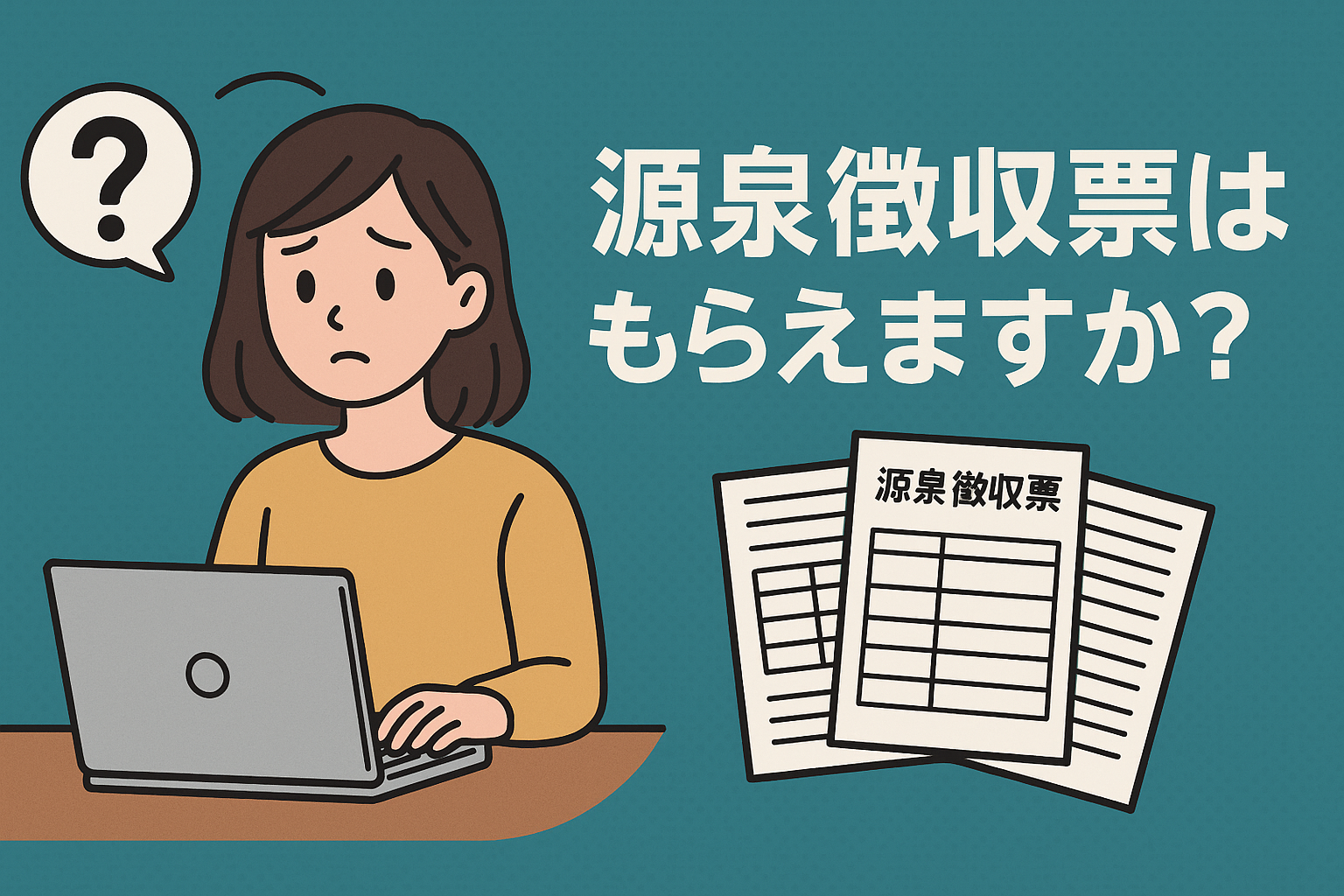 年末調整で“源泉徴収票をもらってきて”と言われたけど、どうすればいい？ ― 学生さんからのリアルなご相談 ― のサムネイル画像