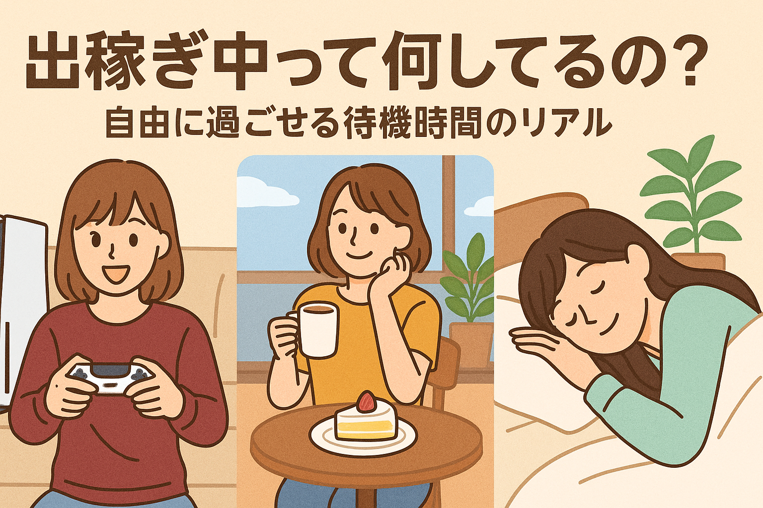 出稼ぎ中のリアルな過ごし方＆自由度の高さに関する店長ブログのサムネイル画像