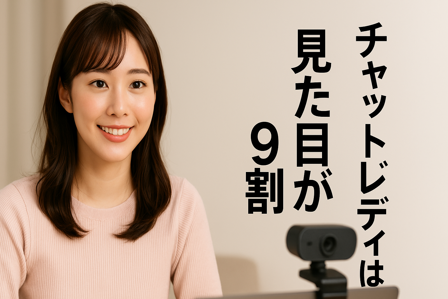 チャットレディは“見た目が9割”──第一印象で勝負が決まる理由のサムネイル画像