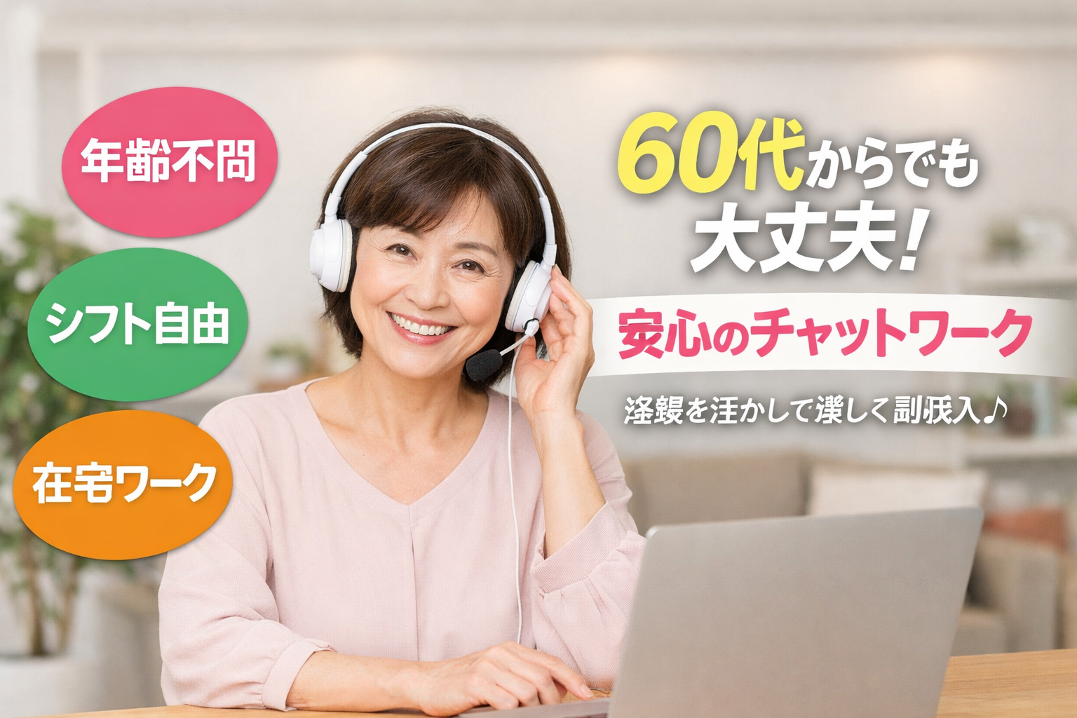 60代でもできる？年齢と収入のリアルなお話のサムネイル画像