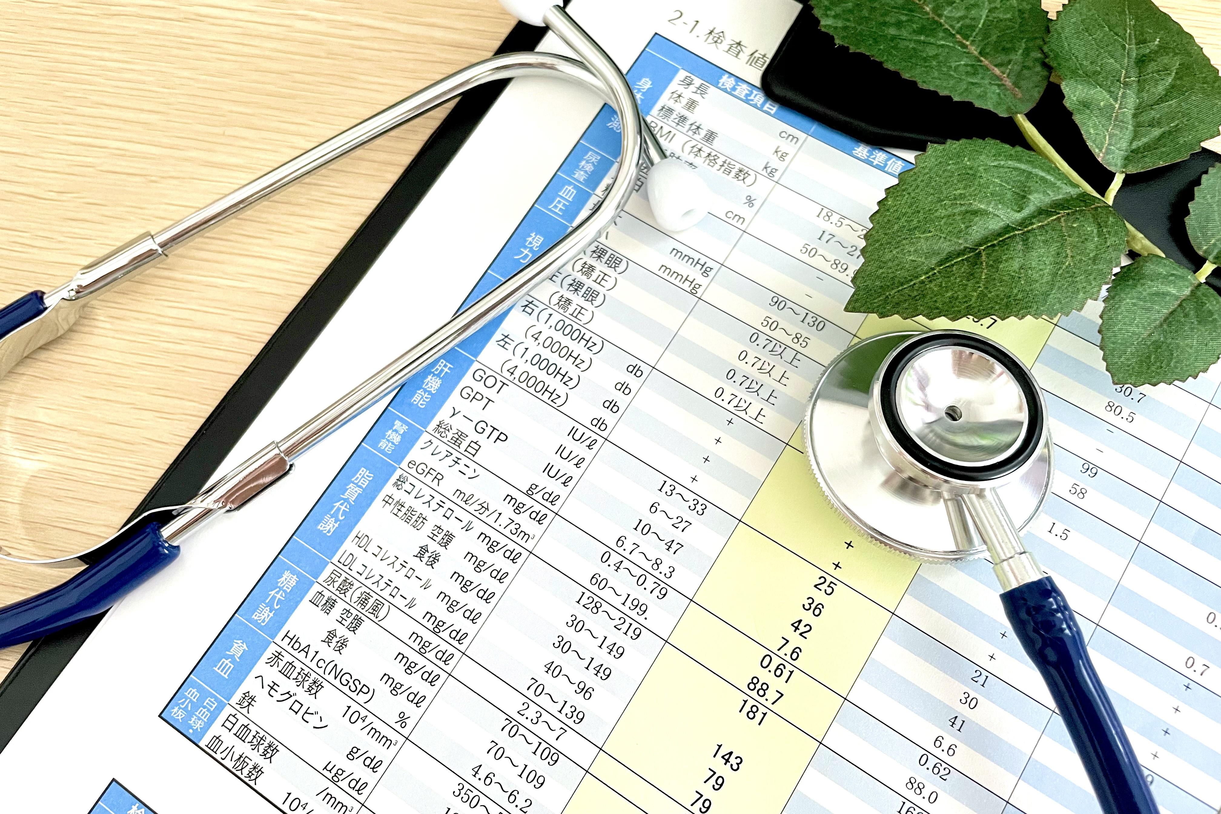 内科 診察 健康相談 外来 医師と患者の対話